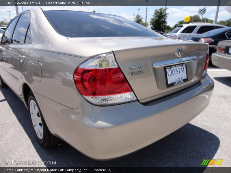 Desert Sand Mica / Taupe 2005 Toyota Camry LE