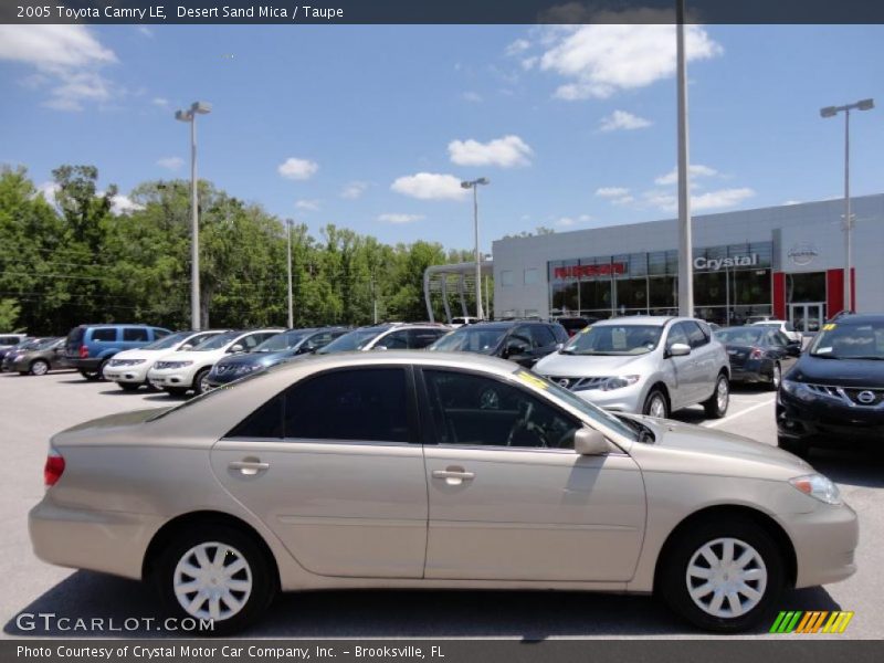Desert Sand Mica / Taupe 2005 Toyota Camry LE