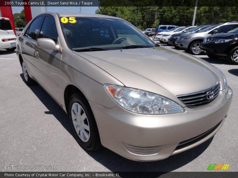Desert Sand Mica / Taupe 2005 Toyota Camry LE
