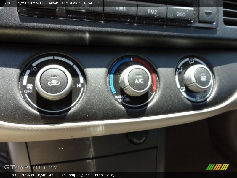 Desert Sand Mica / Taupe 2005 Toyota Camry LE