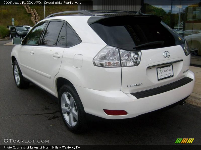 Crystal White Pearl / Ivory 2006 Lexus RX 330 AWD