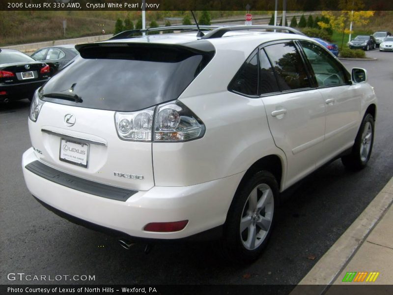 Crystal White Pearl / Ivory 2006 Lexus RX 330 AWD