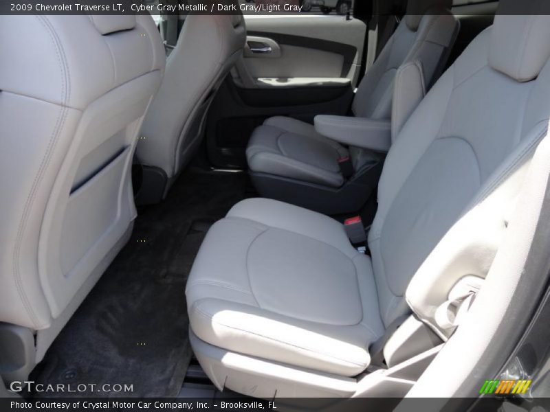 Cyber Gray Metallic / Dark Gray/Light Gray 2009 Chevrolet Traverse LT