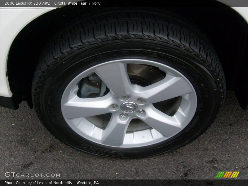 Crystal White Pearl / Ivory 2006 Lexus RX 330 AWD