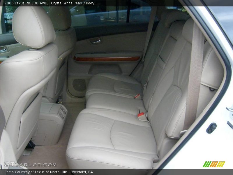 Crystal White Pearl / Ivory 2006 Lexus RX 330 AWD