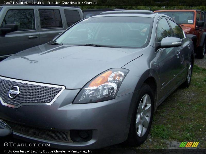 Precision Gray Metallic / Charcoal 2007 Nissan Altima Hybrid