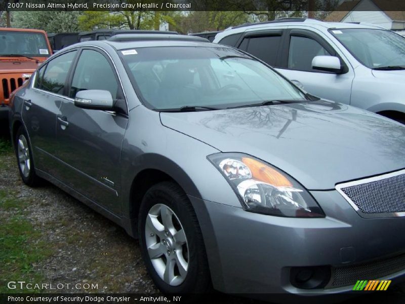 Precision Gray Metallic / Charcoal 2007 Nissan Altima Hybrid