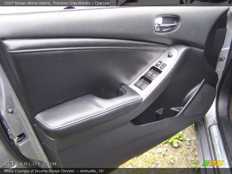Precision Gray Metallic / Charcoal 2007 Nissan Altima Hybrid