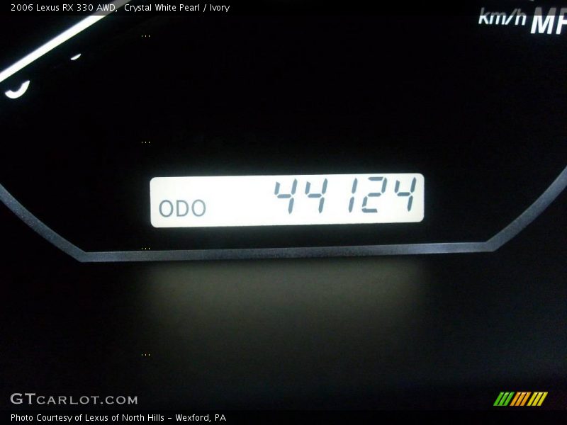 Crystal White Pearl / Ivory 2006 Lexus RX 330 AWD