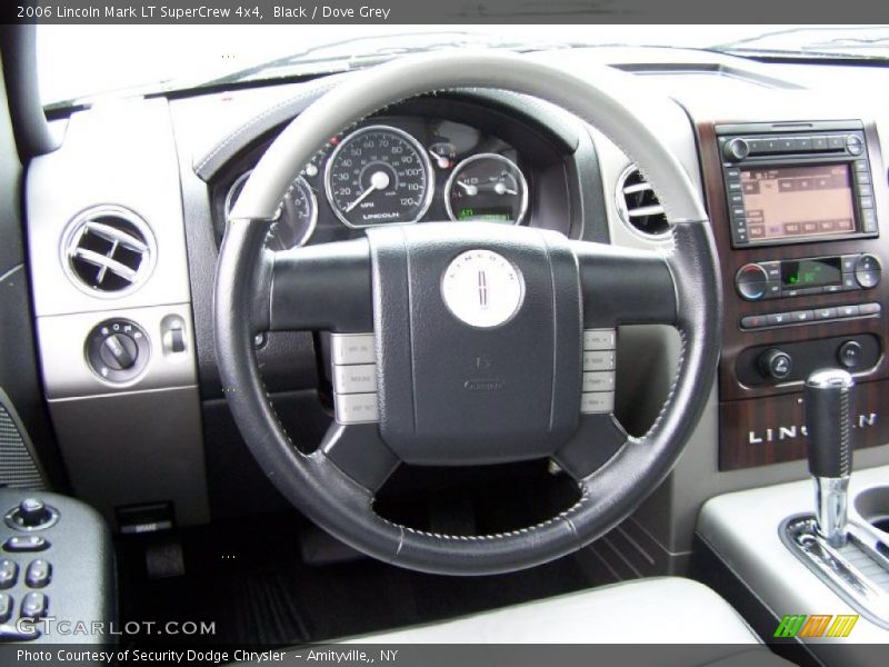 Black / Dove Grey 2006 Lincoln Mark LT SuperCrew 4x4