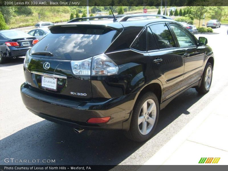 Black Onyx / Ivory 2006 Lexus RX 330 AWD