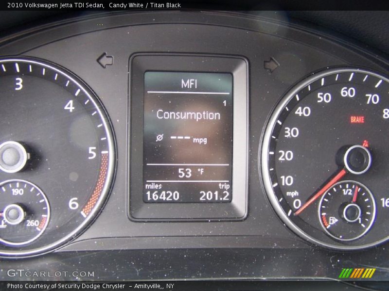 Candy White / Titan Black 2010 Volkswagen Jetta TDI Sedan