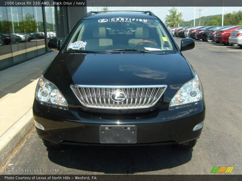 Black Onyx / Ivory 2006 Lexus RX 330 AWD