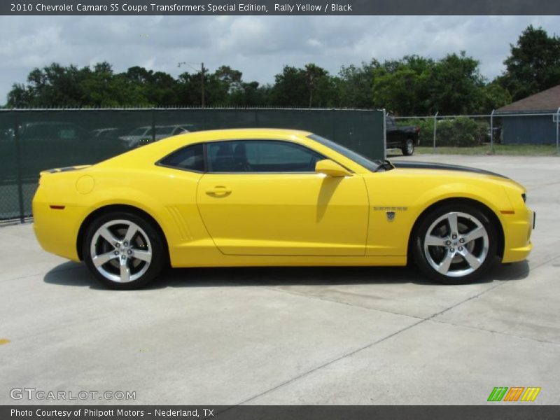  2010 Camaro SS Coupe Transformers Special Edition Rally Yellow