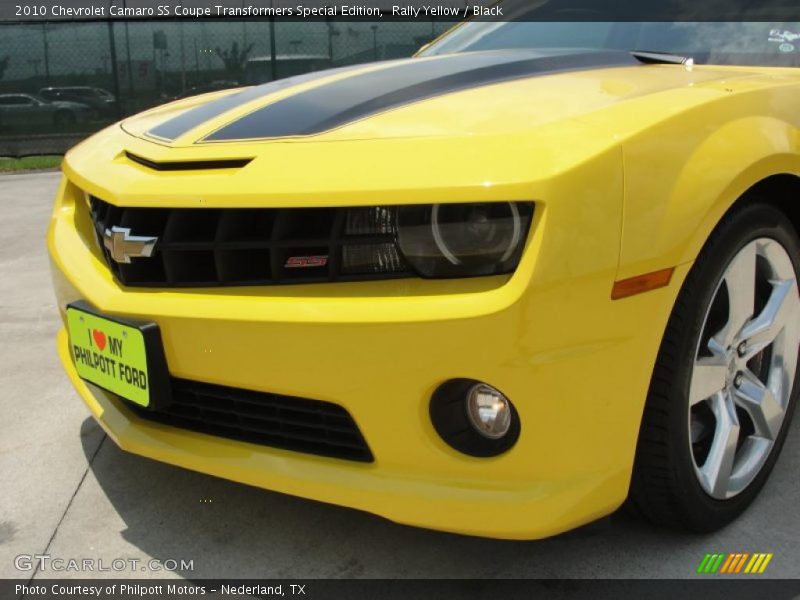 Rally Yellow / Black 2010 Chevrolet Camaro SS Coupe Transformers Special Edition