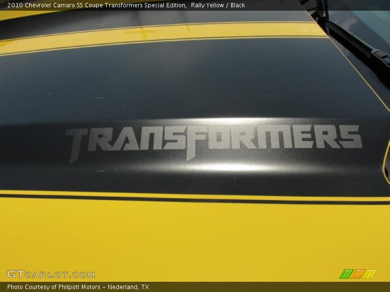  2010 Camaro SS Coupe Transformers Special Edition Logo