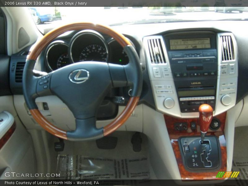 Black Onyx / Ivory 2006 Lexus RX 330 AWD