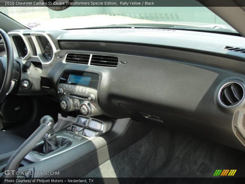 Dashboard of 2010 Camaro SS Coupe Transformers Special Edition