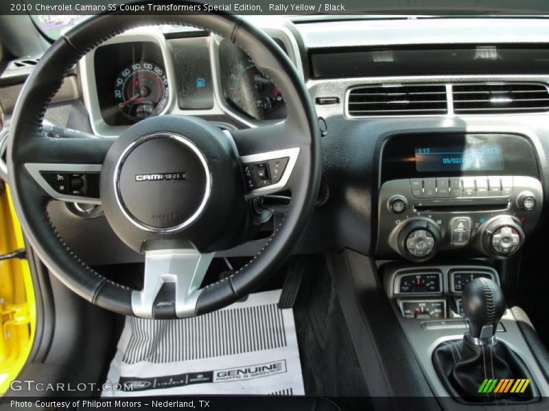 Dashboard of 2010 Camaro SS Coupe Transformers Special Edition