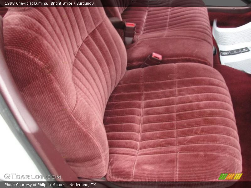  1998 Lumina  Burgundy Interior