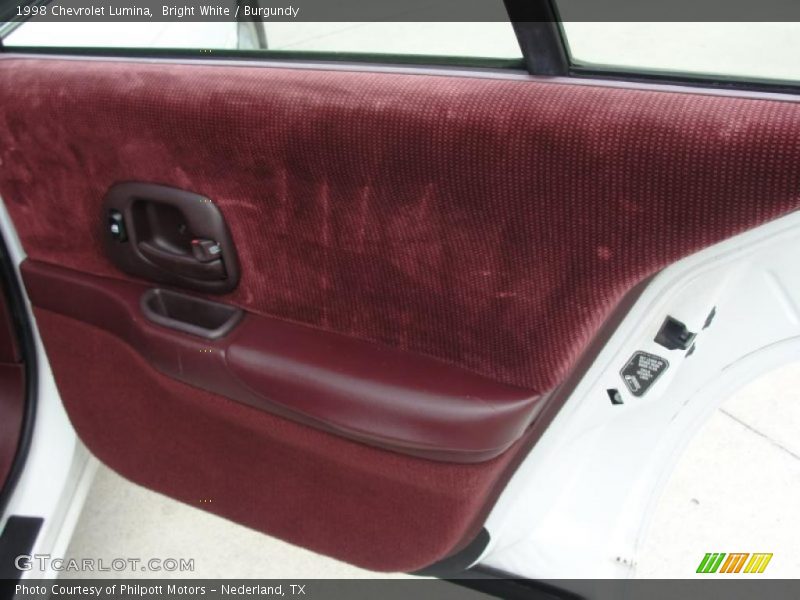 Bright White / Burgundy 1998 Chevrolet Lumina
