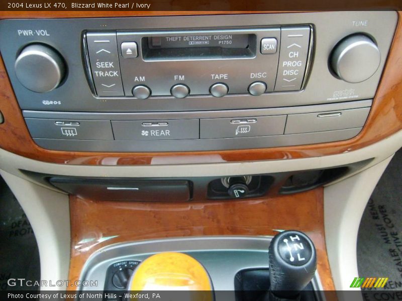 Blizzard White Pearl / Ivory 2004 Lexus LX 470