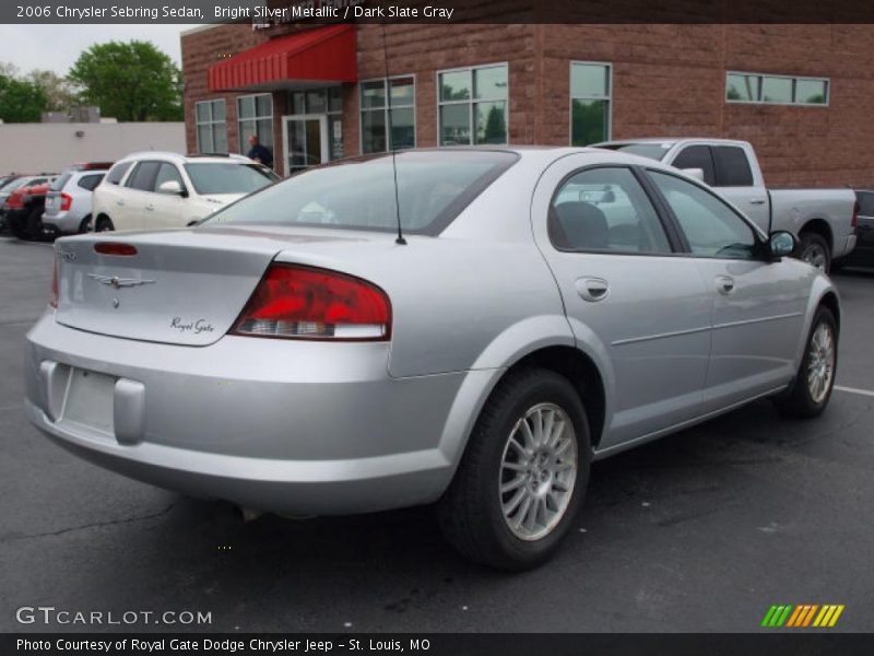 Bright Silver Metallic / Dark Slate Gray 2006 Chrysler Sebring Sedan