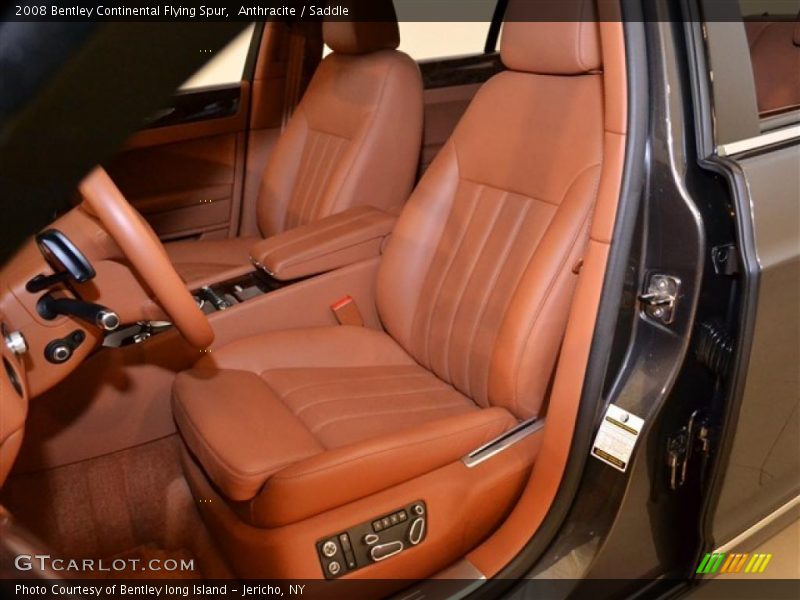 Anthracite / Saddle 2008 Bentley Continental Flying Spur