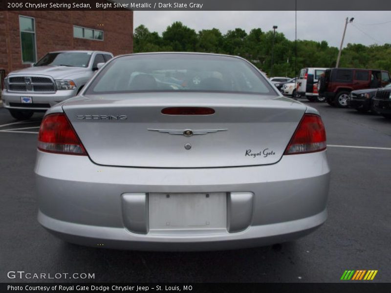 Bright Silver Metallic / Dark Slate Gray 2006 Chrysler Sebring Sedan