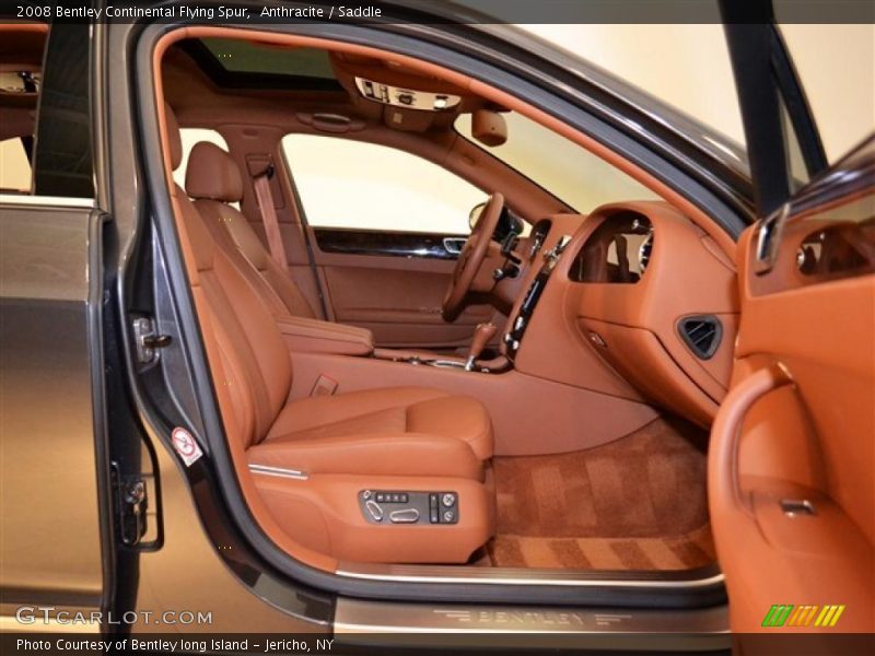 Anthracite / Saddle 2008 Bentley Continental Flying Spur
