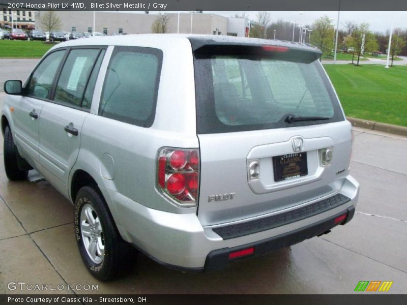 Billet Silver Metallic / Gray 2007 Honda Pilot LX 4WD