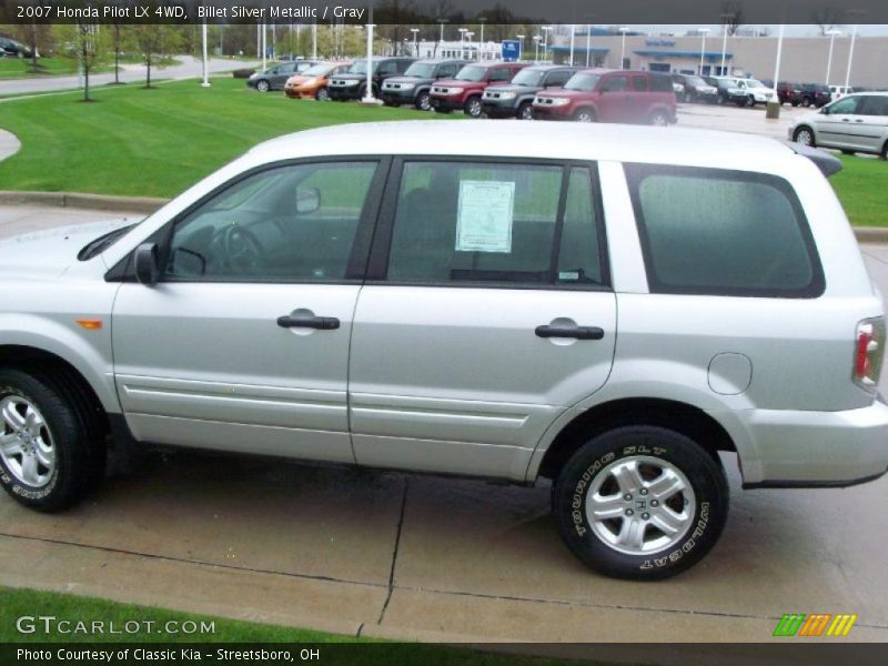 Billet Silver Metallic / Gray 2007 Honda Pilot LX 4WD