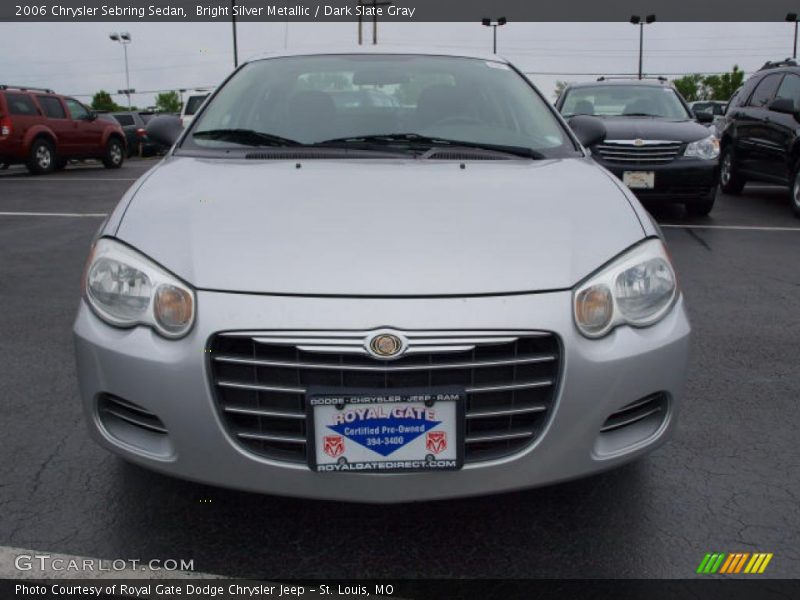 Bright Silver Metallic / Dark Slate Gray 2006 Chrysler Sebring Sedan