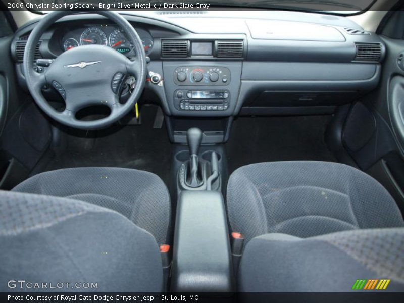 Bright Silver Metallic / Dark Slate Gray 2006 Chrysler Sebring Sedan