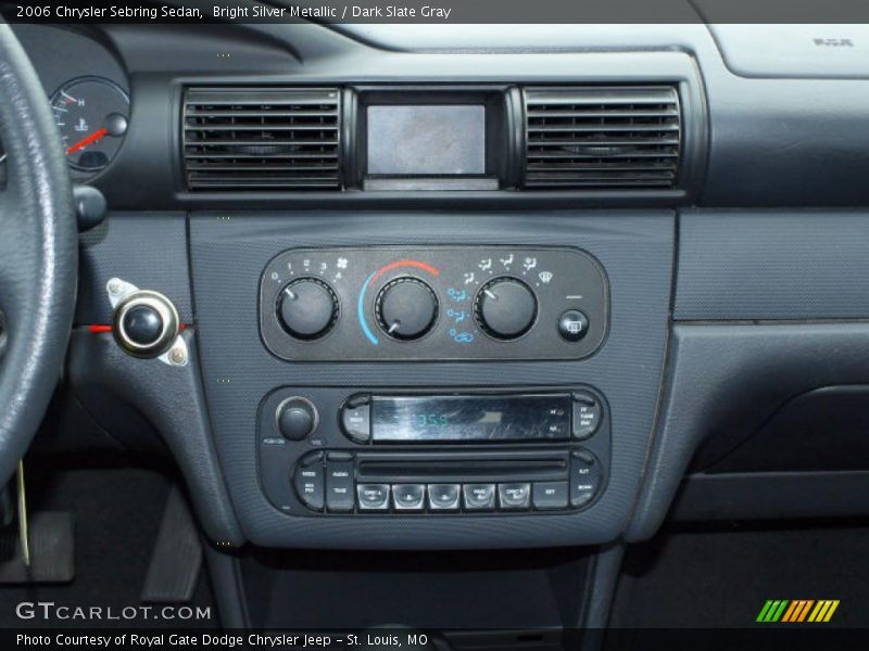 Bright Silver Metallic / Dark Slate Gray 2006 Chrysler Sebring Sedan