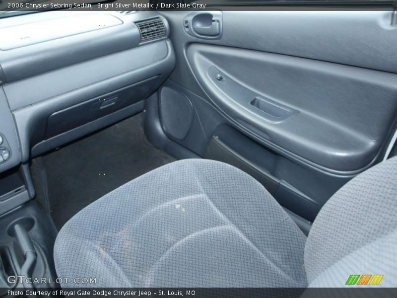 Bright Silver Metallic / Dark Slate Gray 2006 Chrysler Sebring Sedan