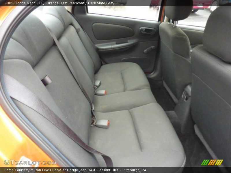 Orange Blast Pearlcoat / Dark Slate Gray 2005 Dodge Neon SXT