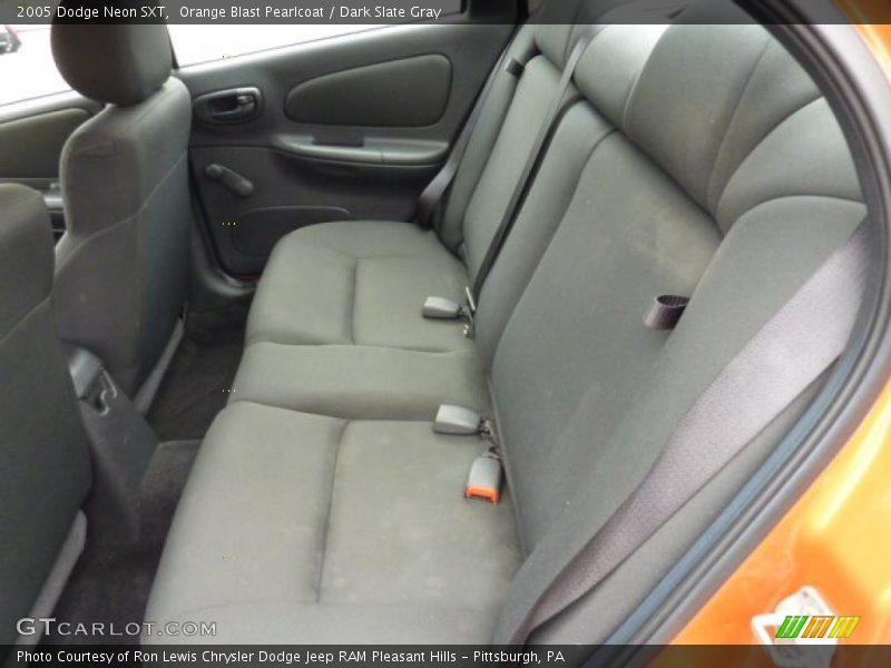 Orange Blast Pearlcoat / Dark Slate Gray 2005 Dodge Neon SXT