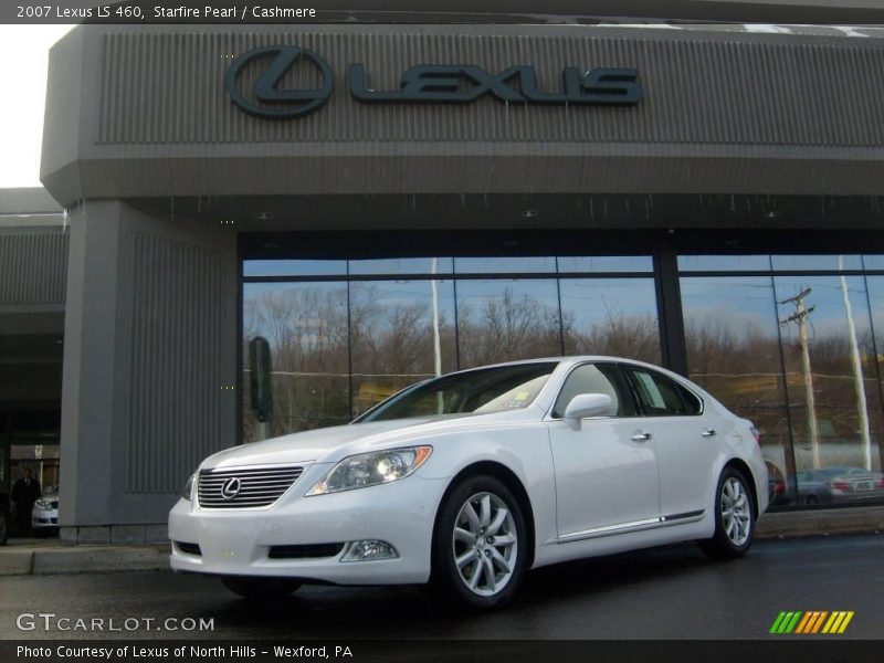 Starfire Pearl / Cashmere 2007 Lexus LS 460