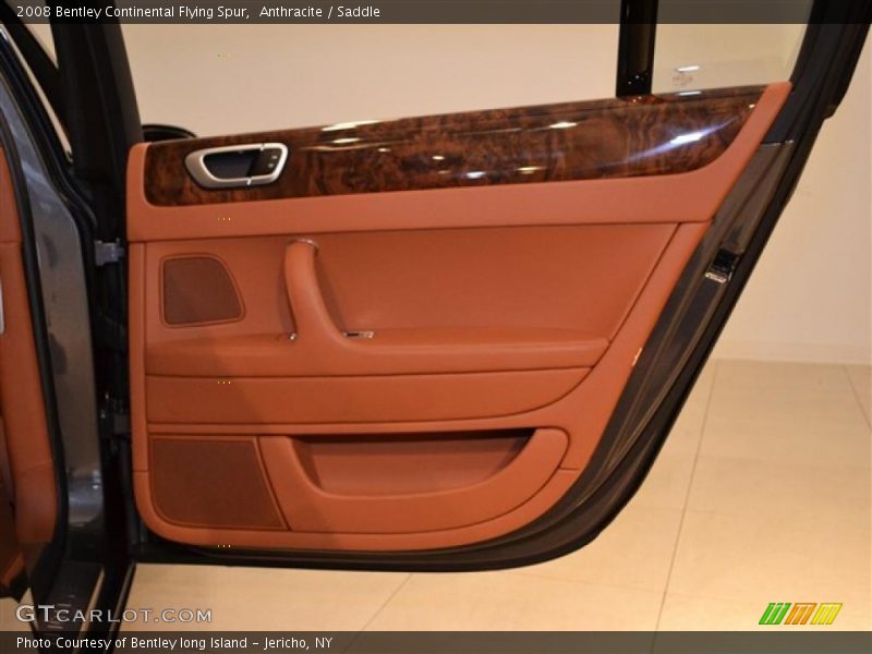 Anthracite / Saddle 2008 Bentley Continental Flying Spur