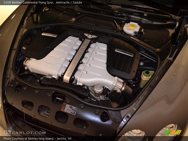  2008 Continental Flying Spur  Engine - 6.0L Twin-Turbocharged DOHC 48V VVT W12