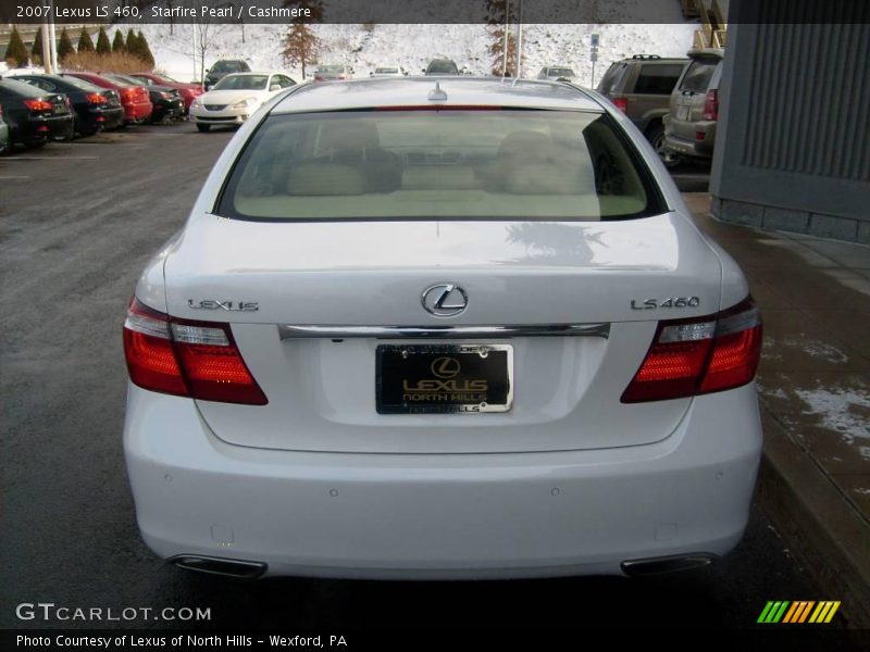 Starfire Pearl / Cashmere 2007 Lexus LS 460