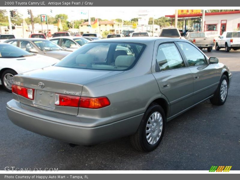 Antique Sage Pearl / Gray 2000 Toyota Camry LE