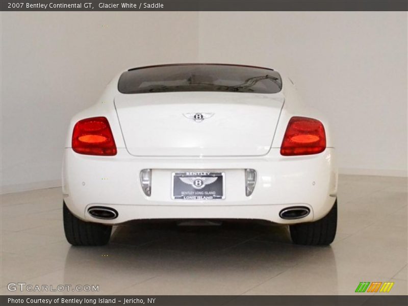 Glacier White / Saddle 2007 Bentley Continental GT