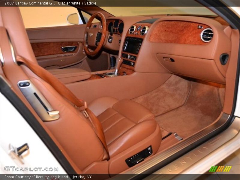 Glacier White / Saddle 2007 Bentley Continental GT