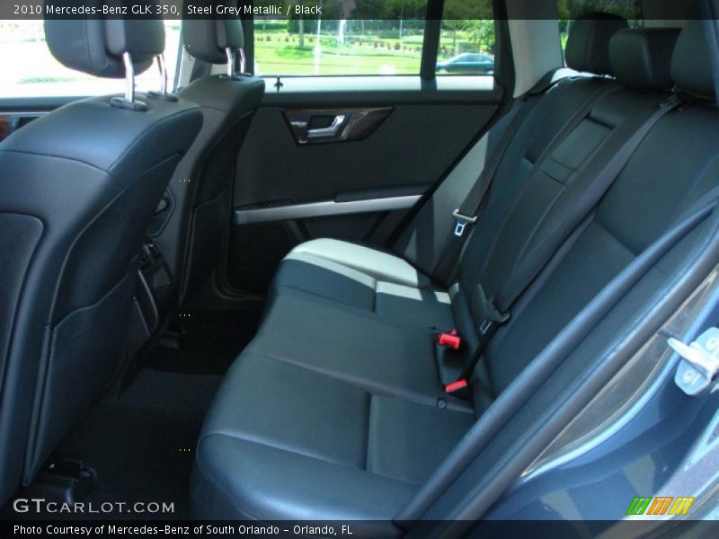 Steel Grey Metallic / Black 2010 Mercedes-Benz GLK 350