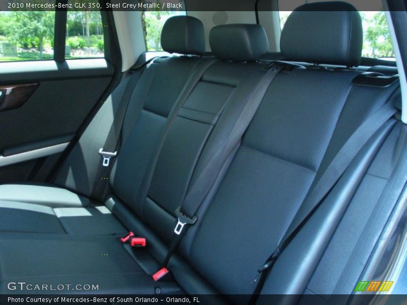 Steel Grey Metallic / Black 2010 Mercedes-Benz GLK 350
