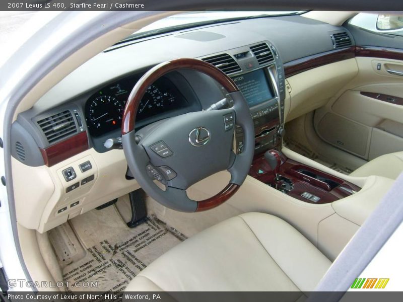 Starfire Pearl / Cashmere 2007 Lexus LS 460