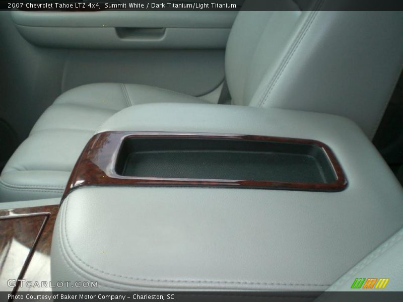 Summit White / Dark Titanium/Light Titanium 2007 Chevrolet Tahoe LTZ 4x4