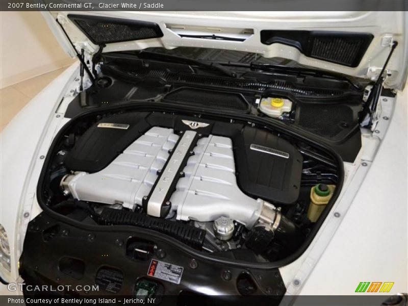  2007 Continental GT  Engine - 6.0L Twin-Turbocharged DOHC 48V VVT W12